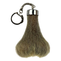 Australian Grey Kangaroo Scrotum Keychain