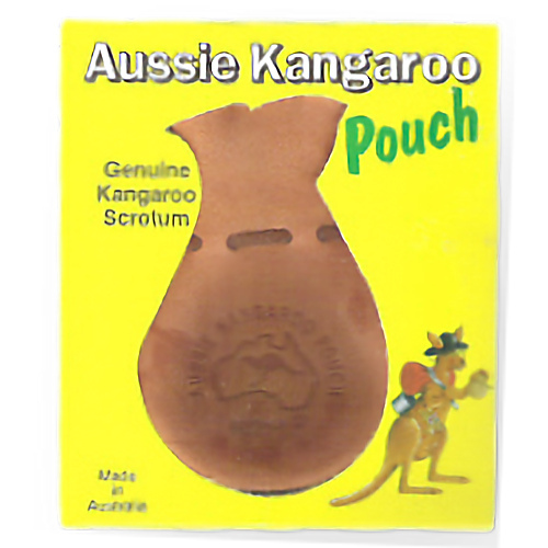 Kangaroo Scrotum Coin Pouch - Small Size - SECONDS STOCK