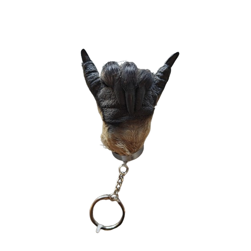 Rooballs Kangaroo Paw 'Rock On' Key Chain